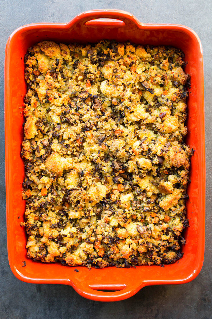 Mushroom Cornbread Stuffing or Dressing